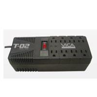 REGULADOR VICA T-02 DE 1200VA/700W 8 CONTACTOS PROTECTOR DE LINEA TELEFONICA GARANTIA 5 AÑOS REGULADOR VICA T-02 DE 1200VA/700W 8 CONTACTOS PROTECTOR DE LINEA TELEFONICA GARANTIA 5 AÑOS
